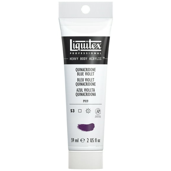 Liquitex Professional Heavy Body Acrylic Color, 2 oz. Tube, Acra Blue Violet