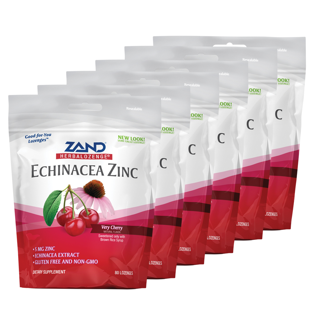 Zand HerbaLozenge Cherry Echinacea Zinc Throat Lozenges No Corn