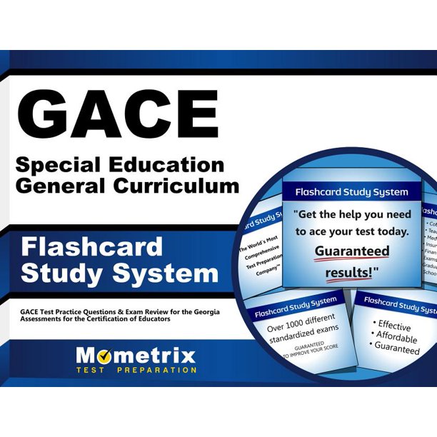 Gace Special Education General Curriculum Flashcard Study System : Gace