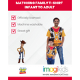 thumbnail image 5 of Disney Pixar Toy Story Woody Mens Matching Family Cosplay T-Shirt Adult, 5 of 5