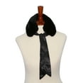 thumbnail image 4 of BASICO WOMEN NECKERCHIEF WITH RIBBON AND FAUX FUR COLLAR SCARF, 4 of 5