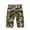 Khaki, variant on Mens Casual Shorts Camo Bermuda Shorts Camouflage with Pocket Work Cargo Khaki 34