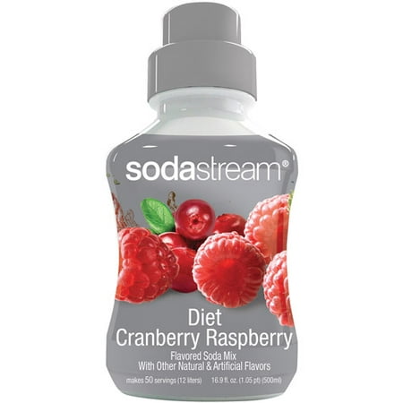 SodaStream Diet Cranberry Raspberry Sodamix, 500 ml