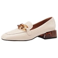 thumbnail image 2 of Cameland Petites Chaussures Rétro Mary à Bout Rond en Perles Style Parfumé pour Femmes Plates Bouche Peu Profonde Cuir Verni Doux Printemps, 2 of 7