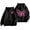 Black, variant on Women's Hoodies Sweatshirts Daily Wear Zip Up Hoodie with Pockets and for Cancer Awareness Print Pullover Sweatshirt Platform Competition Style Purple XXL