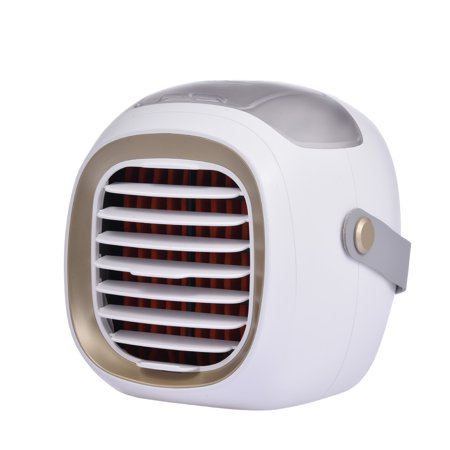 

Mini Portable Air Conditioner | USB Rechargeable 3-Speed Cooling Fan | Home Mini Air Cooler Humidifier for Personal Use