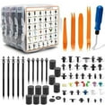 thumbnail image 1 of Riwcyla 1295PCS Car Retainer Clip & Fasteners Kit 38 Sizes Automotive Push Pin Rivets Set Clip with Fasteners Remover Storage Box for Car Door Trim Panel Mudguard, 1 of 5