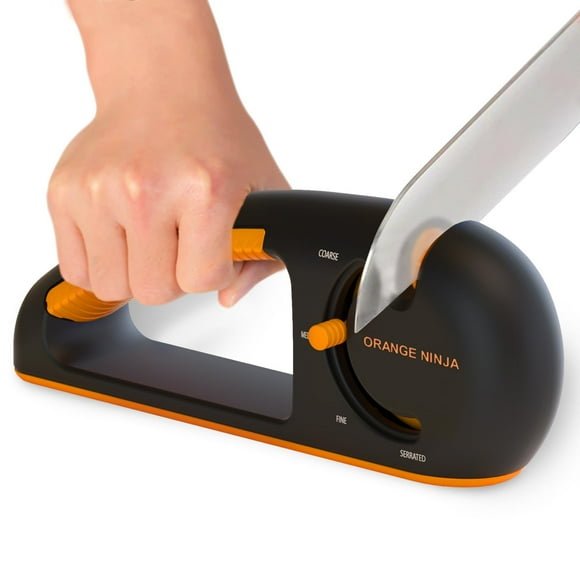 Afilador de cuchillos Sharp Pebble Orange Ninja Manual de 4 etapas