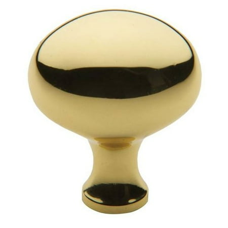 Chrome Oval Knob - Baldwin Oval Knob