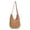 Khaki, variant on ibiyuan Womens Handbags Sunflower Print Handwoven Large Capacity Shoulder Tote Bag for Women, Stylish Daily Work Picnic Casual Handbag Gifts For Women