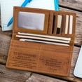 thumbnail image 3 of LAATIKUI Men's Wallet Crazy Horse Leather Long Wallet Bifold Genuine Leather Retro Wallet, 3 of 12