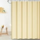 thumbnail image 5 of Cortina de ducha Lksixu de 120 x 180 cm, color sólido, con ganchos, impermeable, de secado rápido, ligera, de plástico, estilo minimalista, ideal para baños y spa., 5 of 8