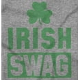 thumbnail image 2 of Irish Swag St Patrick's Day Shamrock Unisex Fleece Graphic Zip Up Hoodie Brisco Brands 3X, 2 of 3