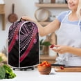 thumbnail image 3 of HELLHERO Multifunctional Mixer Cover with Spill-Proof Polyester Blender Dust Cover Pink Purple Geometric Pattern, 3 of 6