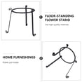 thumbnail image 6 of ELAYARD Black Metal Flowerpot Holder for Outdoor Garden Plants, Plant Stand, 1 Piece, 6 of 8