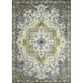 thumbnail image 1 of Bashian S236-IVNV-76X96-SR702 Tapis de 6 Po x 9 Po en Polypropylène de Transition pour Métier à Tisser - Ivoire et Marine, 1 of 1