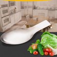 thumbnail image 3 of Coofit Spoon Rest Stainless Steel Utensil Rest Spoon Holder Rest for Kitchen Restaurant, 3 of 10