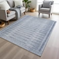 thumbnail image 6 of Dalyn Rugs Machine Washable Indoor/Outdoor Chantille Blue 10' x 14' Rug, 6 of 9