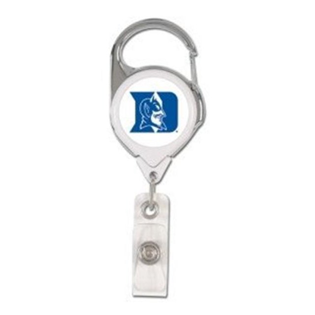 Duke Blue Devils Badge Holder Premium Retractable