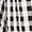 Black Gingham, variant on Woman Within Plus Size Seersucker Pull-On Elastic-Waist Capri Pants