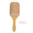 thumbnail image 2 of Pincel de Paleta, Cojín de Aire Masaje Peine Desgaste de Madera Sintética Resistente a la Oficina, 2 of 7