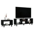 thumbnail image 4 of Dtwnek TV Stand and Coffee Table for Living Room, Office, Black, 4 of 8