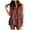 Brown-ahEC, variant on Vdoaml Women 2 Piece Matching Set Ladies Strapless Tube Top Shorts Loose Casual Polka Dot Summer Lounge Outfits M Light Blue