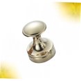 thumbnail image 3 of SHOWERORO 1Pcs Small Clothes Hooks Round Head Brass Hanger for Kitchen Golden, 3 of 8