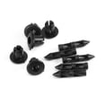 thumbnail image 3 of CHICIRIS 100 Clips De Remache Negros De 6 Mm, Excelentes Accesorios Para Automóvil, 3 of 7