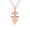 Rose, variant on Gold Spanish Caravaca Cross Crucifix Jesus Christ Angels (14K Yellow Gold, Pendant with 20" chain)