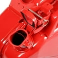 thumbnail image 2 of Wavian 3013 2.6 Gallon 9.8 Liter Steel Jerry Can with Spout, Red, 2 of 5