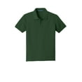 thumbnail image 5 of Port Authority Youth Core Classic Pique Polo-XL (Deep Forest Green), 5 of 6