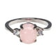 thumbnail image 2 of Anillos para mujer, regalos para mujer, exquisita joyería de ópalo de fuego de corte ovalado para mujer, regalo de cumpleaños, anillo de moda para fiesta nupcial, 2 of 5