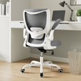 thumbnail image 1 of Silla de oficina ergonómica MUXX.STIL de malla con soporte lumbar, 1 of 9