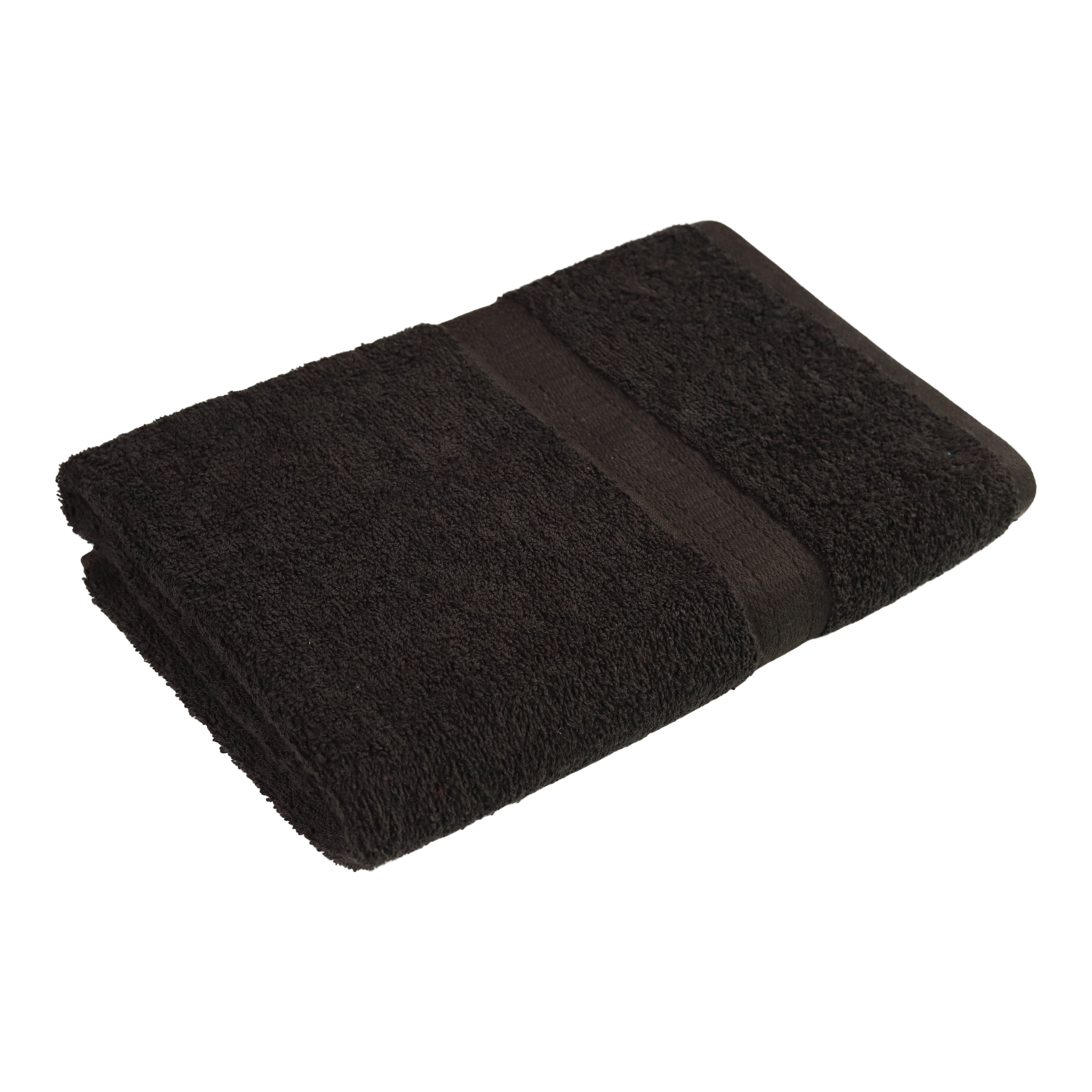 Mainstays Solid Bath Towel, Rich Black - image 2 of 9