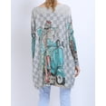 thumbnail image 2 of Women Fall Long Sleeve Crewneck Loose Casual Sweater Sweatshirts DH29 Grey, 2 of 5