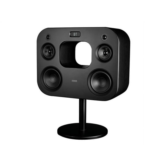 Fluance Fi70 Three-Way Wireless High Fidelity Music System with Powerful Amplifier & Dual 8" Subwoofers (Black Ash)