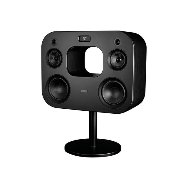 Fluance Fi70 Three-Way Wireless High Fidelity Music System with Powerful Amplifier & Dual 8" Subwoofers (Black Ash)