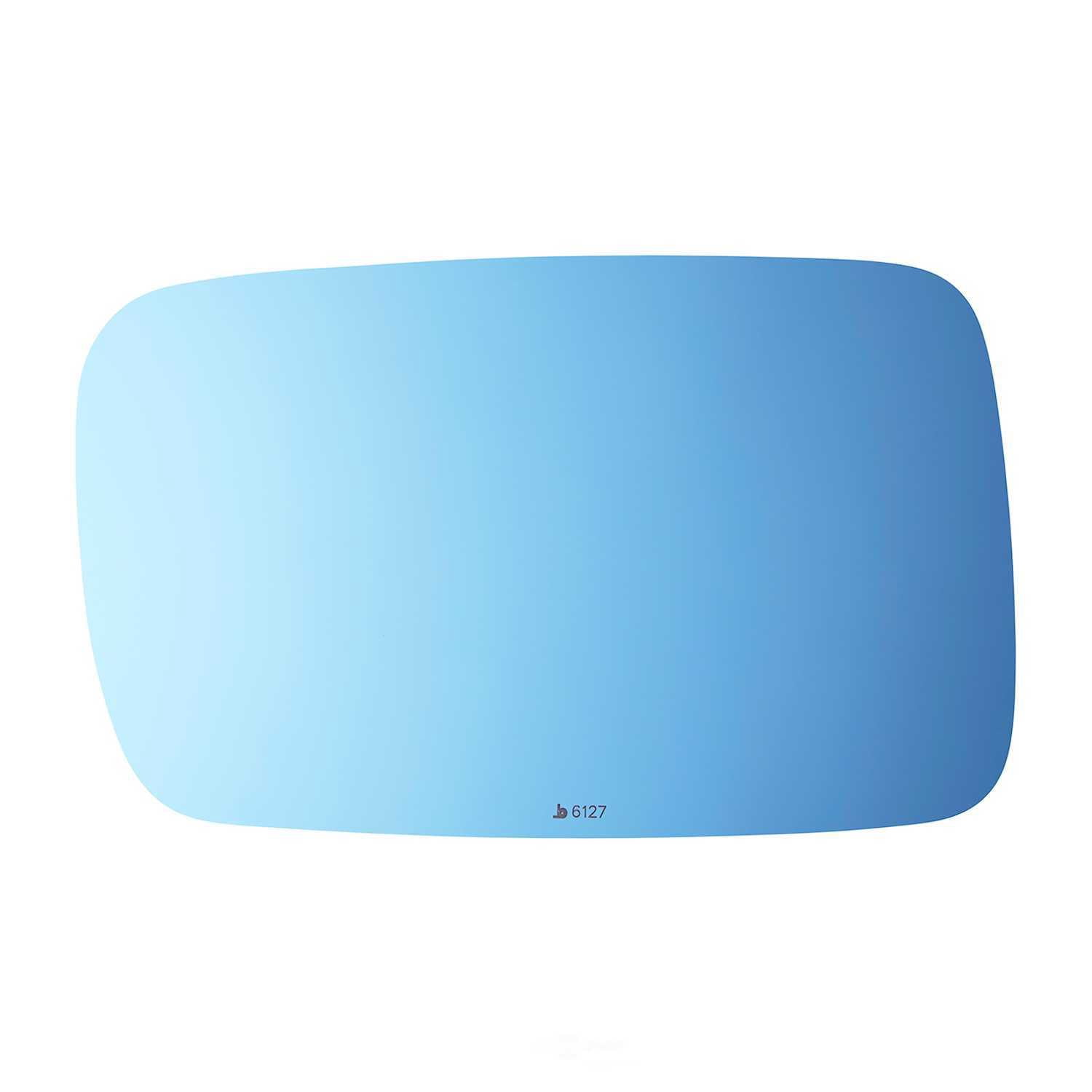 Burco Side View Mirror Replacement Glass - Blue Glass - 6127