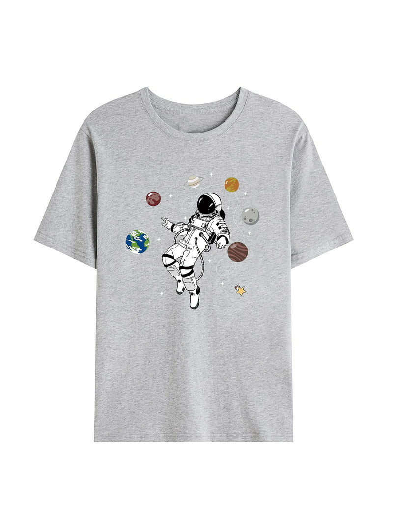 Hammer Barry Medarbejder Mens Funny Graphic T Shirts Short Sleeve Fashion Space Planet Print  Streetwear Tees Hipster Urban Modern Round Neck Pullover T-Shirt Tees Top -  Walmart.com
