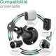 thumbnail image 4 of 2x Wall Mount for Camera with 1/4" Inch Thread for Eufy eufyCam 3, 3C, 2, 2C, 2C Pro, 1, E Indoor and Outdoor Surveillance Camera Mount, Security Came, 4 of 4