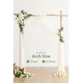 thumbnail image 2 of Kit de flores artificiales en forma de arco para boda, Ling's Moment, paquete de 4, 2 of 8