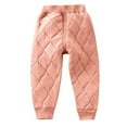 thumbnail image 3 of SNKSDGM Pants for Girls 9-10 Women'sSolid Color Lined Winter Coat Mid Length Hooded Jacket with 1-2, 3 of 3