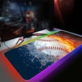 thumbnail image 6 of XL Led Gaming Mouse Pad with 14 Light Modes - Light Up Gamer Mouse Pad,31.5 x 11.8in Non-Slip Gamepad Style RGB Large Gamer Mousepad,Black Long Glowing Gaming Accessories for Desk,Waterproof, 6 of 7
