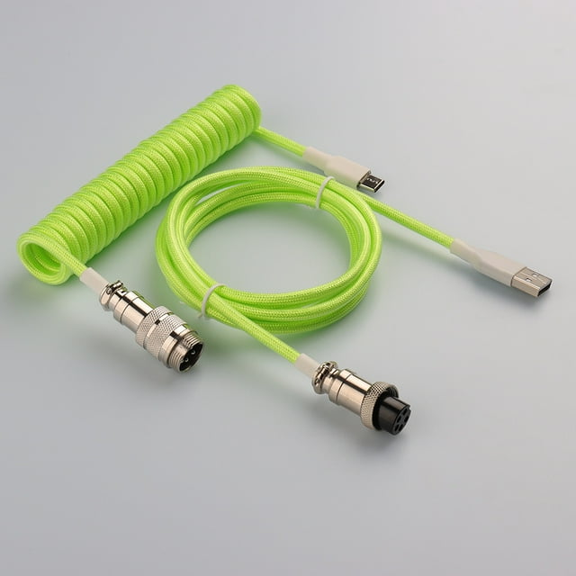 Clavier Mécanique de Jeu Amovible Ligne de Données Airplug Métal à Ressort