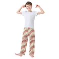 thumbnail image 2 of FORMRS Boys Pajama Pants with Pockets Size 6-8Y Kids Lounge Sleep Bottoms, Soft Pink Pattern, 2 of 8
