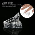 thumbnail image 4 of Fyydes Nail Gel Accessories,10pcs / Set Transparent Nail Tips Clips Poly Gel Quick Building Mold Clips Nail Gel Accessories,Nail Tips Clip, 4 of 11