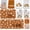 Orange, variant on 10 count Fall Kitchen Decor Set, Fall Pumpkin Microfiber Kitchen Towels Pot Holders and Oven Mitts Non Slip Linen Rugs Mats Set for Autumn Thanksgiving Accessories