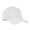 White, variant on Port Authority Adult Unisex Regular Plain Cap White One Size Fits All