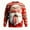Red2, variant on Tiweut Santa Christmas Sweaters for Men 2025 Funny Christmas Sweatshirts Crewneck 3D Printed Xmas Holiday Pullover Shirts for Couple,Red,L